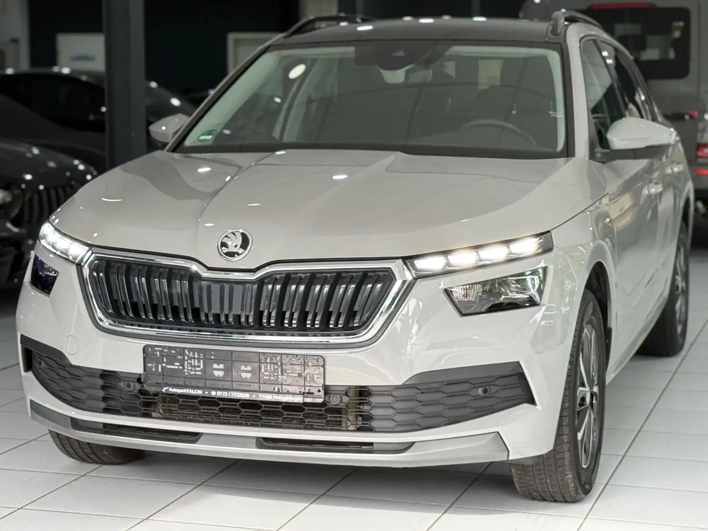 Skoda Kamiq *DRIVE125*PANO*STEEL-GREY*FULL-LED*SHZ*APP Grijs - 1