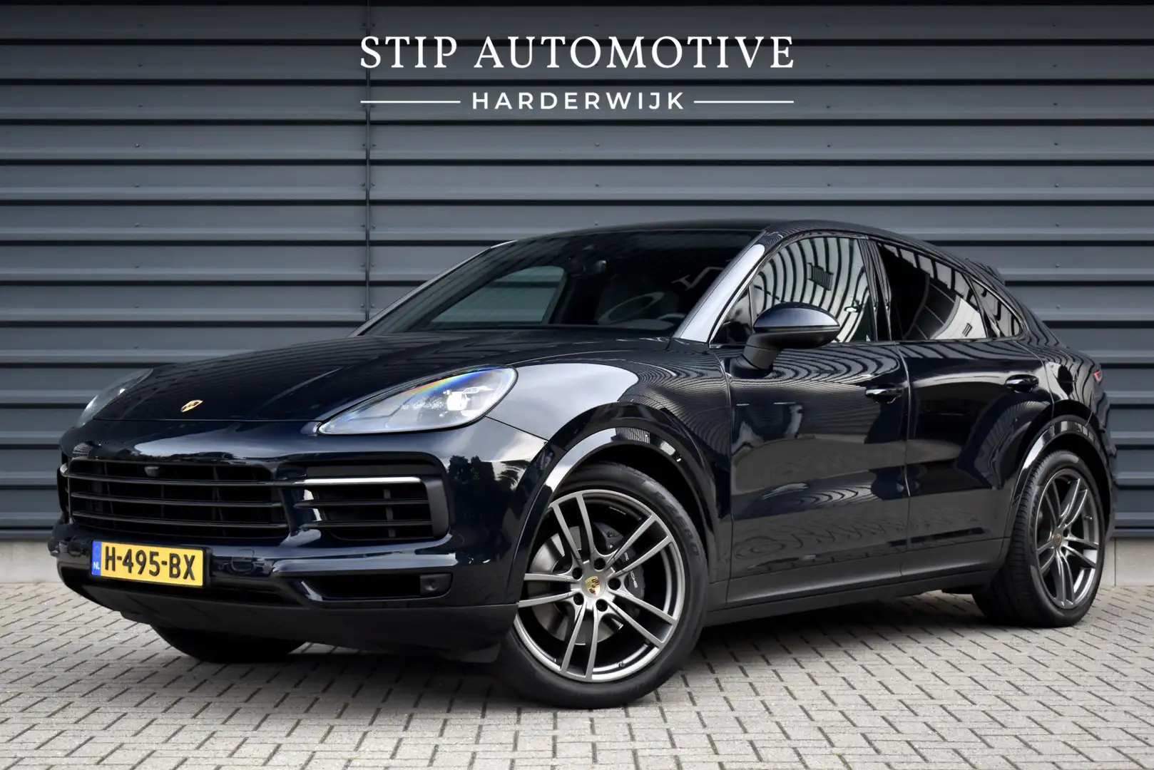 Porsche Cayenne Coupé 3.0 E-Hybrid 462pk | Pano | Sport Chrono | 3 Blauw - 1