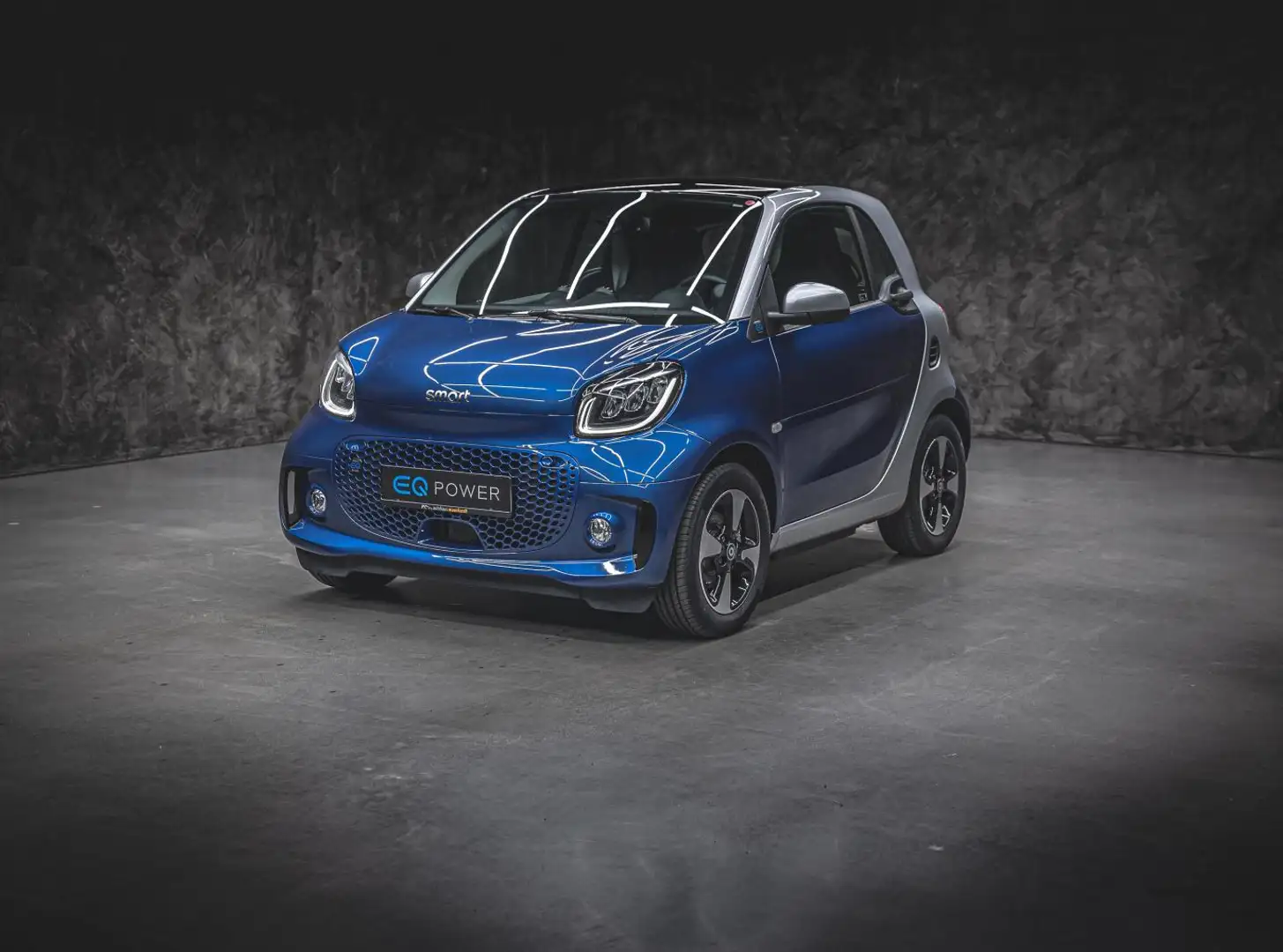 smart forTwo EQ coupe passion EXCL:#GARANTIE BIS 2029! Blauw - 1