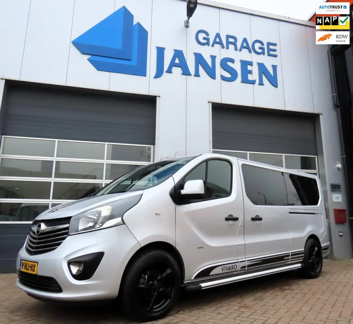 Opel Vivaro 1.6 CDTI L2H1 DC Innovation 2.0 EcoFlex 5-Pers Nav Silber - 1