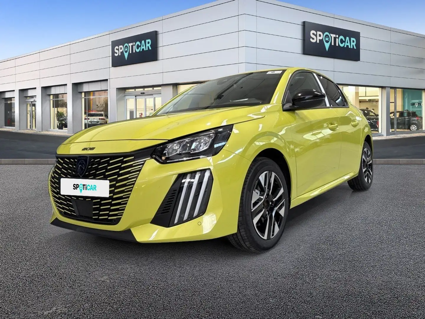 Peugeot 208 Allure Hybrid 100 e-DCS6 auto Gelb - 1