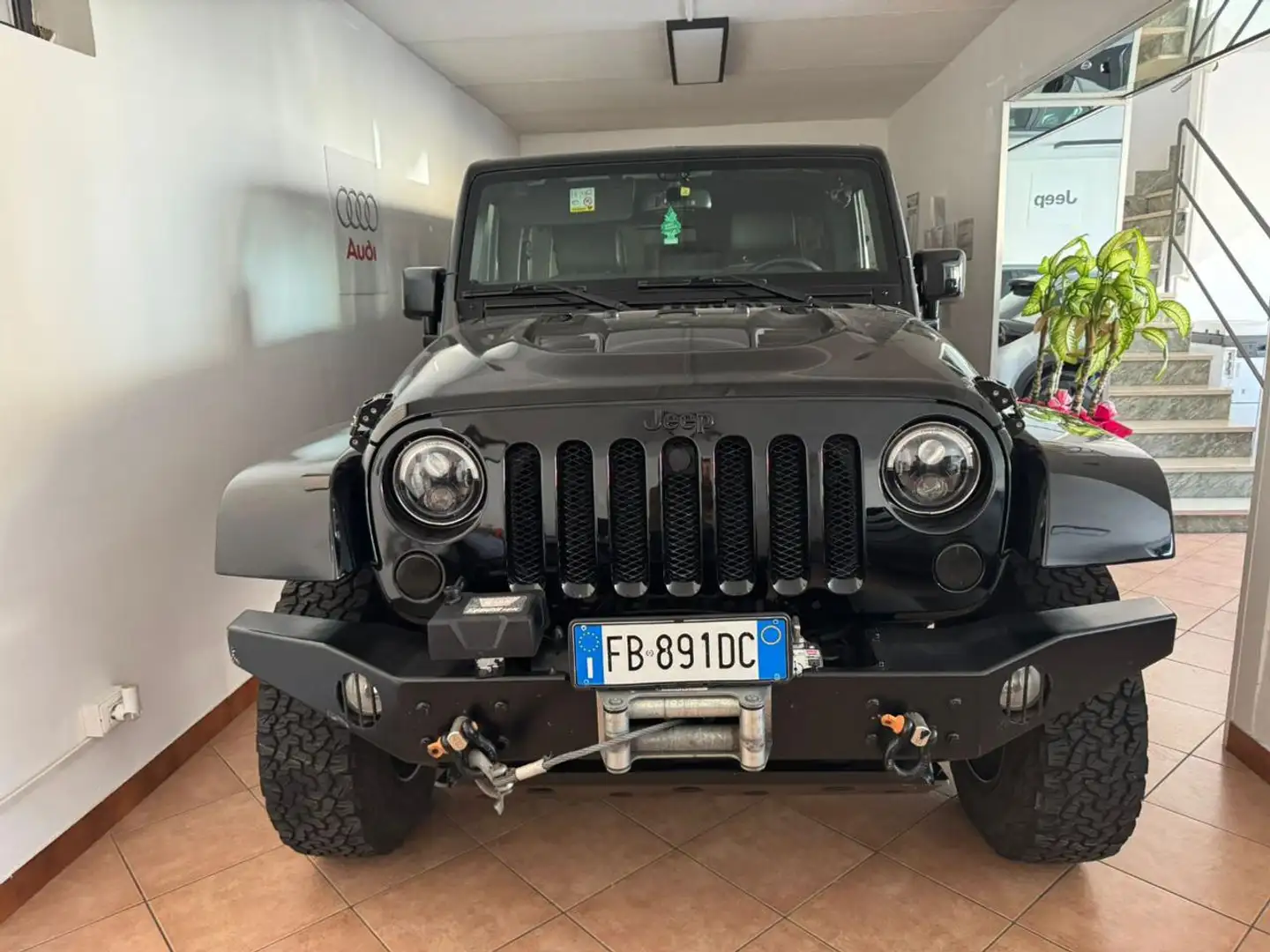 Jeep Wrangler Unlimited 3.6 V6 Sahara Auto Negro - 1