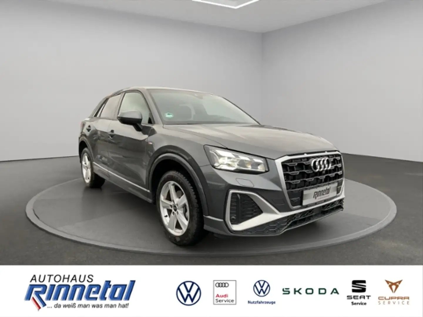 Audi Q2 35 TFSI S line MATRIX LED+NAVI PLUS+GRA+SOUNDSYS+ Grau - 2