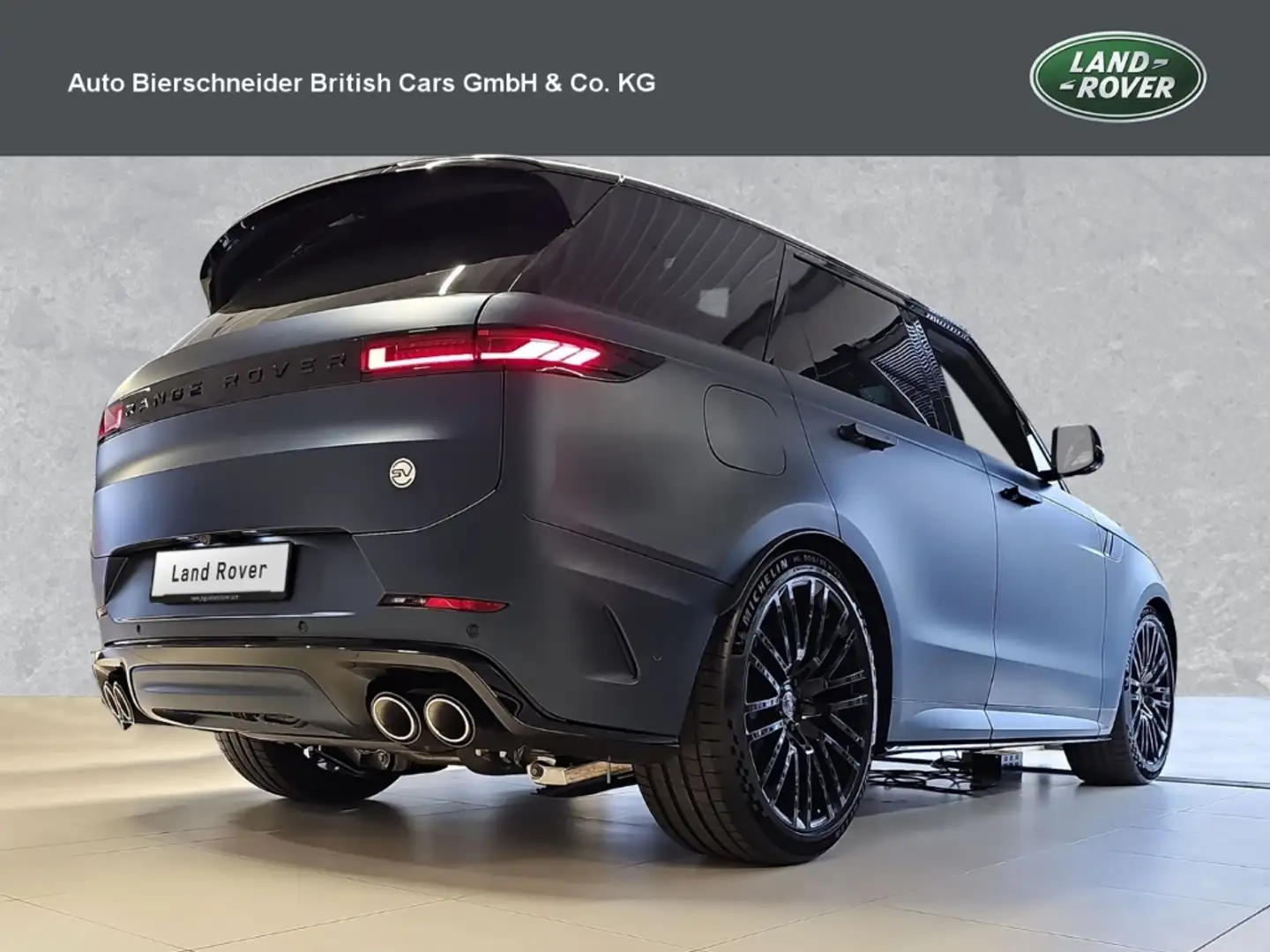 Land Rover Range Rover Sport P635 SV Edition Two Bleu - 2