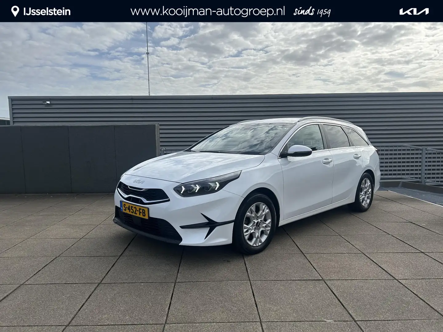 Kia Ceed SW / cee'd SW Sportswagon 1.5 T-GDi DynamicPlusLine 6-BAK TREKHA Wit - 1