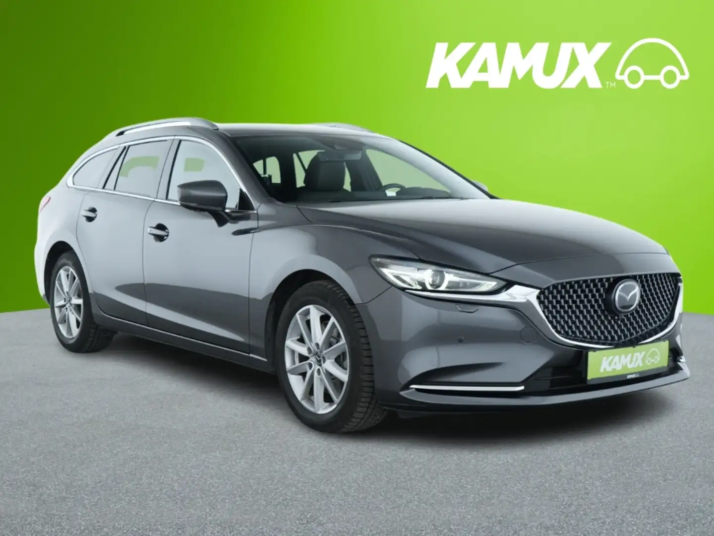 Mazda 6 2.2SKYACTIV-D Kombi Aut.Sports-Line+LED+AHK Grau - 1