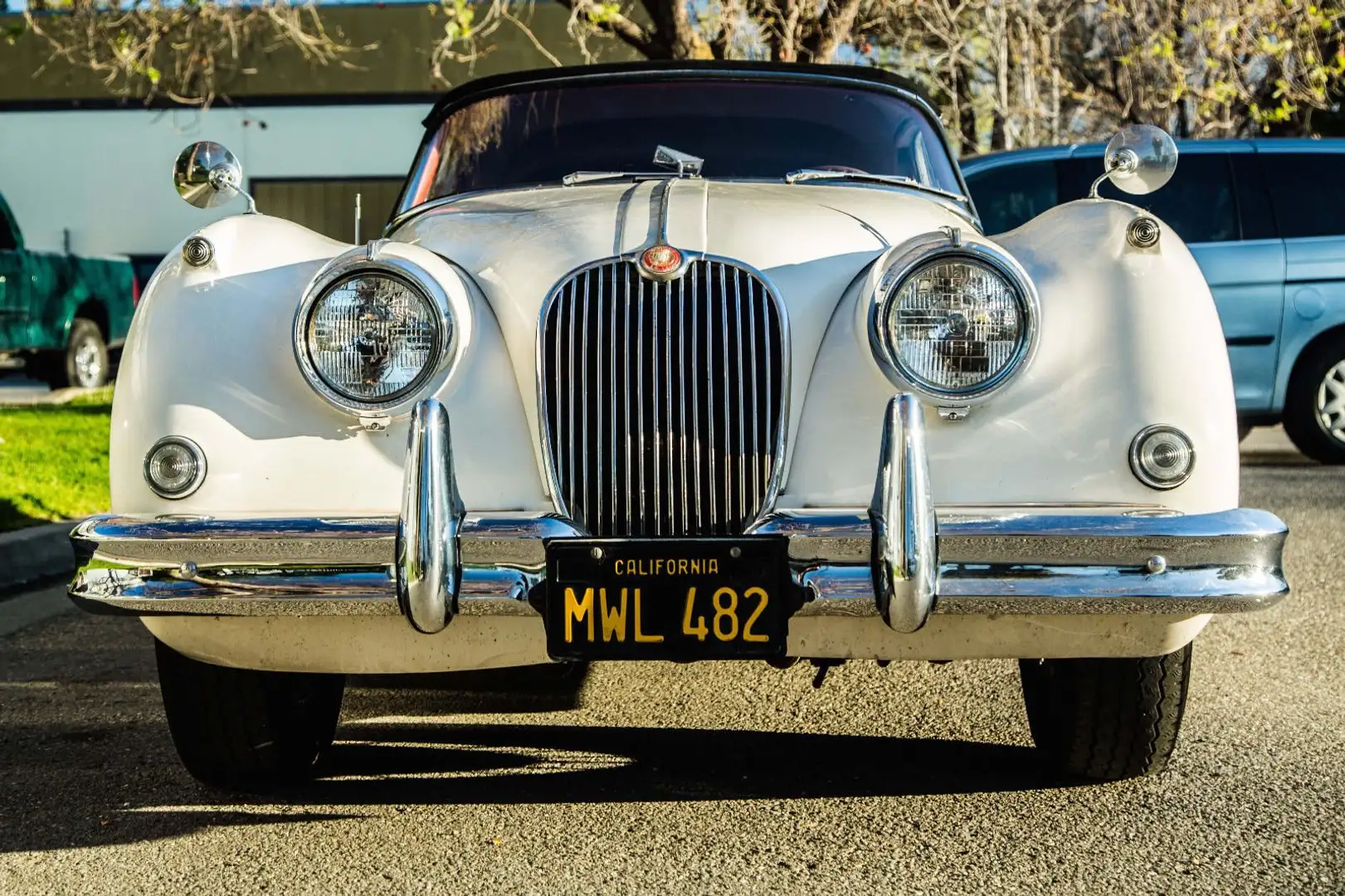 Jaguar XK 150 DHC 3.4L Bílá - 1