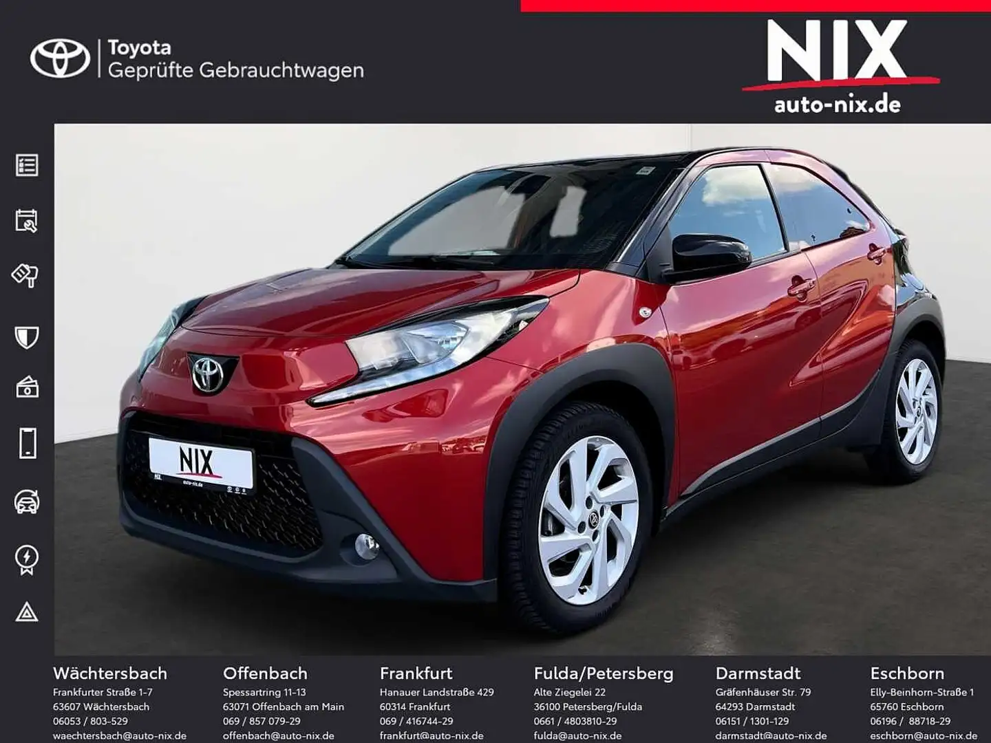 Toyota Aygo X 1.0 5-Türer Pulse SMART KEY Schwarz - 1