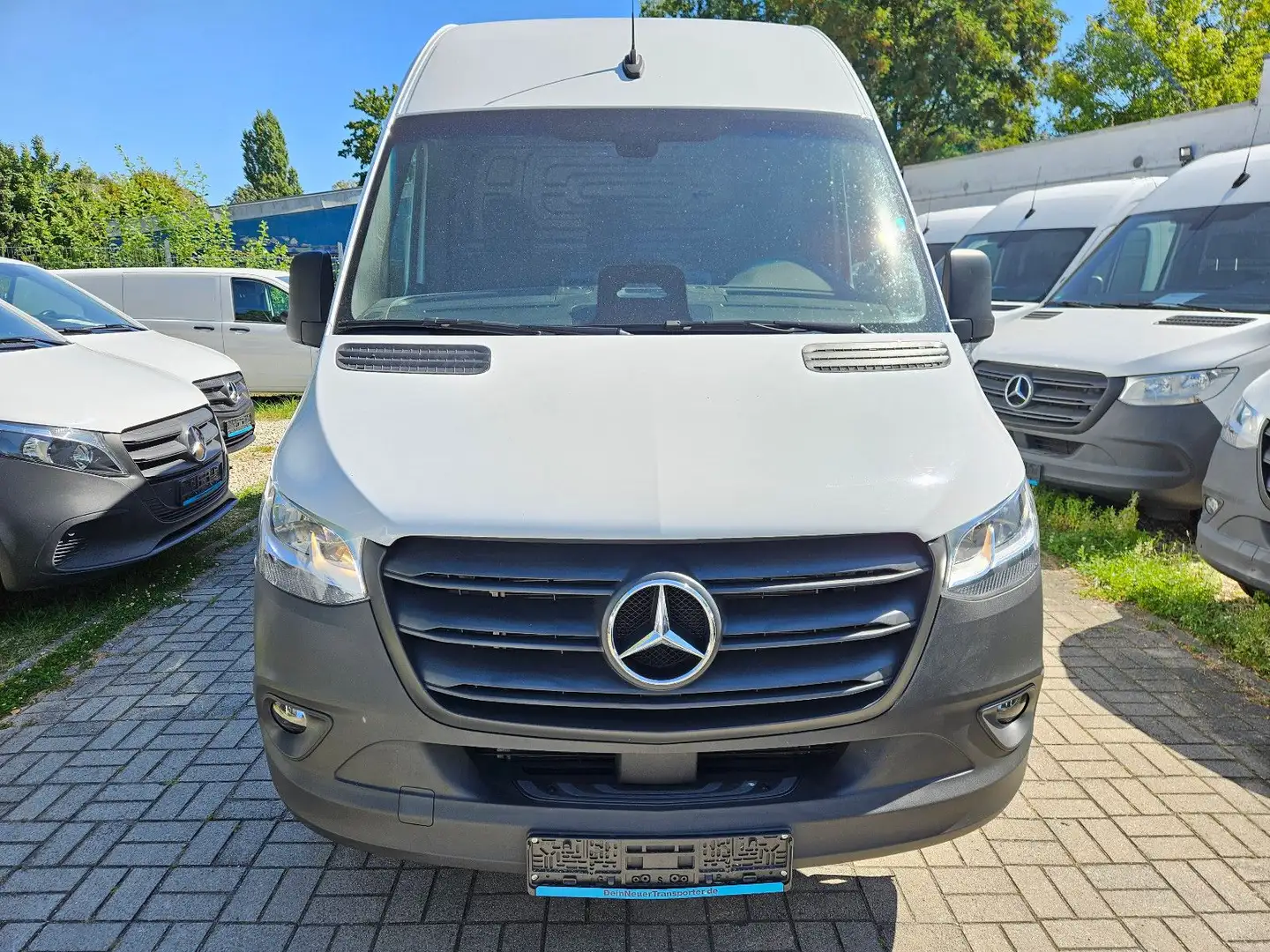 Mercedes-Benz Sprinter 317 CDI L2H2 FACELIFT|9G|KEINE SCHÄDEN Blanc - 2