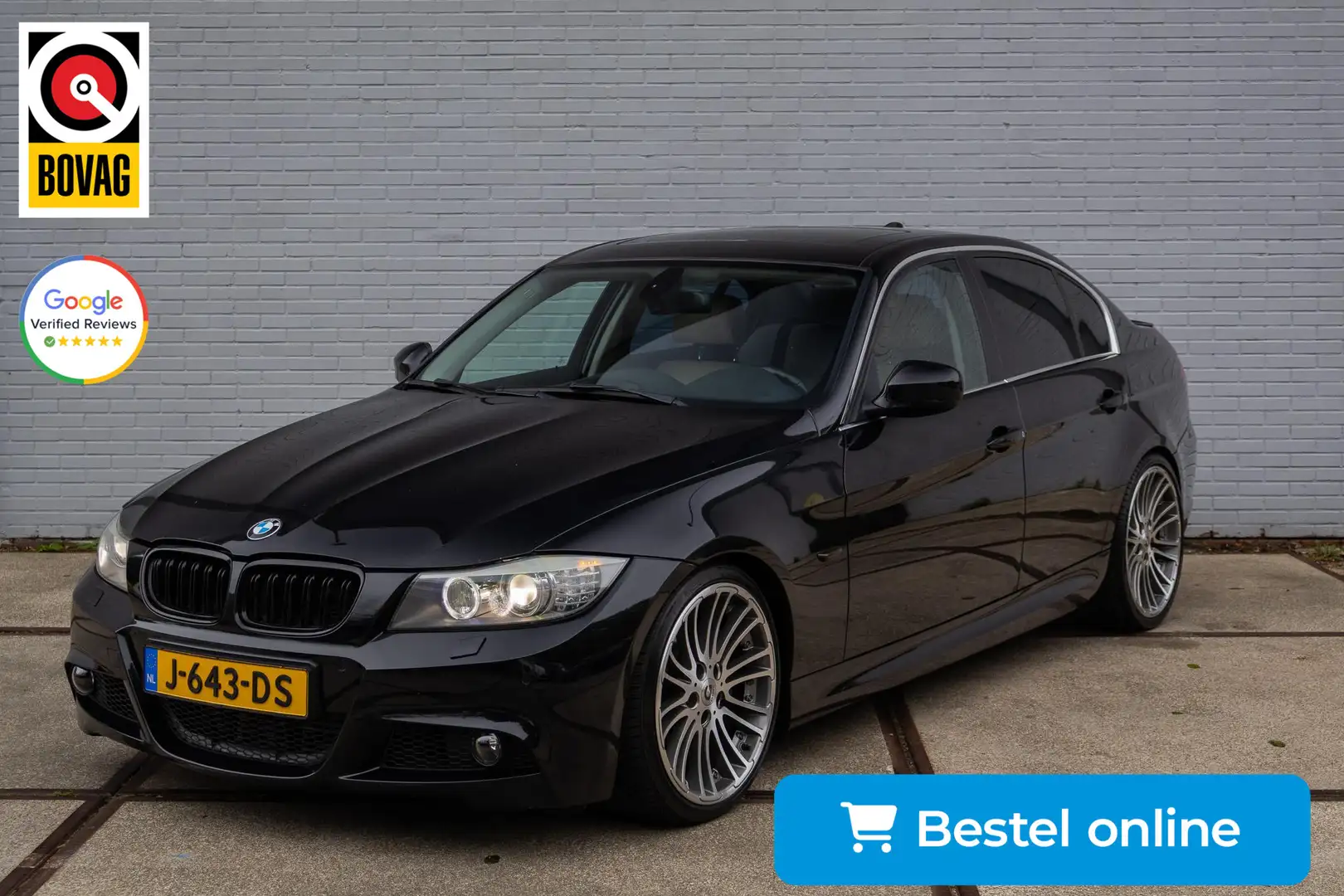 BMW 335 3-serie 335i Business Line M Sport Zwart - 1