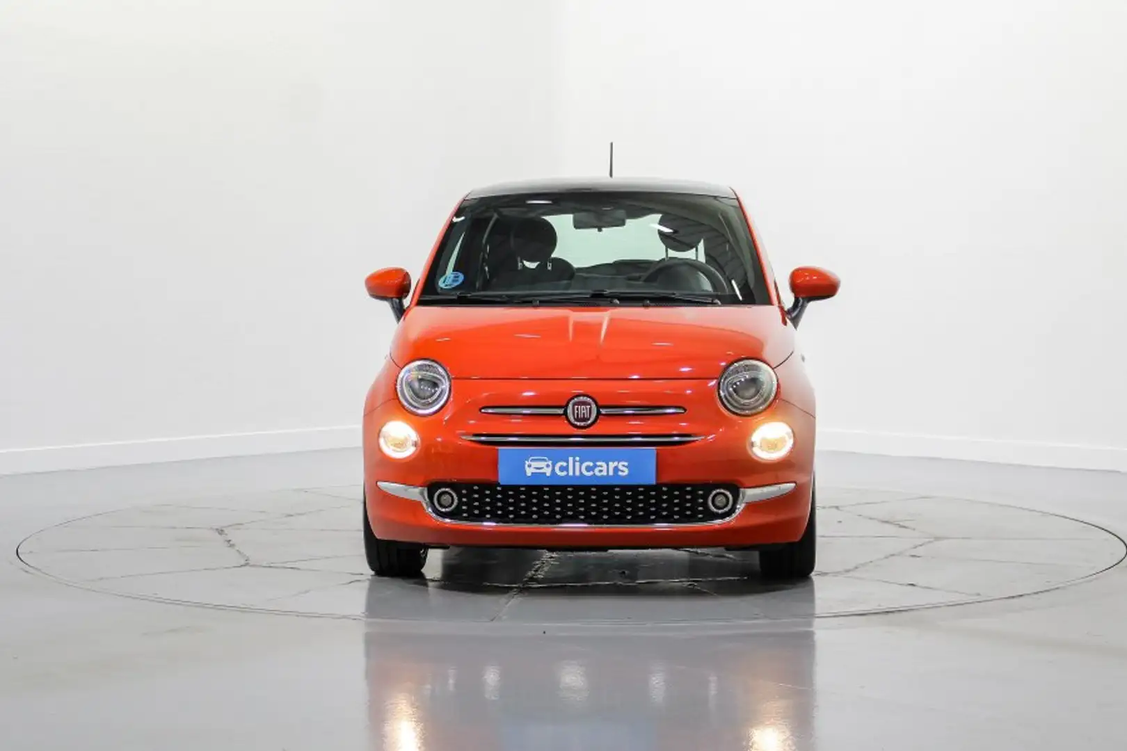 Fiat 500 1.0 Hybrid Monotrim 52kW Orange - 2