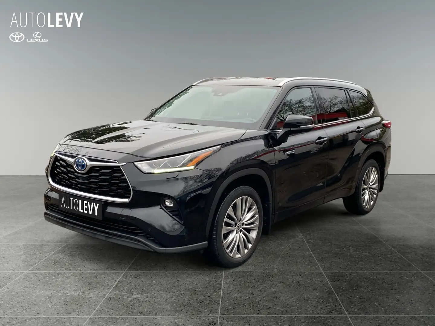 Toyota Highlander Hybrid Executive *CARPLAY*AA*JBL* Noir - 2