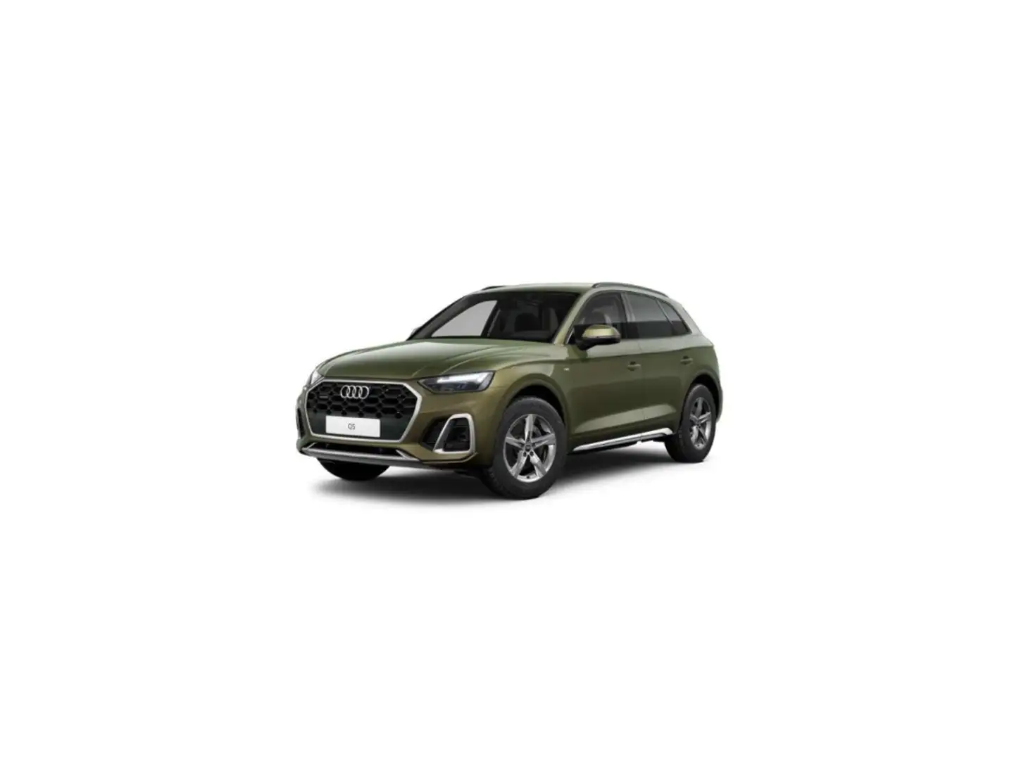 Audi Q5 40 TDI qu. S line AHK/NAV/LED/RFK/el.Klappe Grün - 2