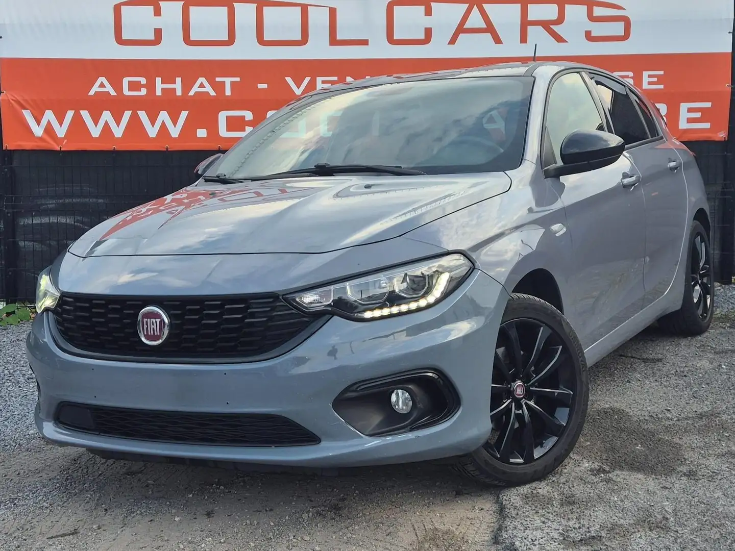 Fiat Tipo 1.4 Turbo S-design - EU6D - GARANTIE 1AN - Gris - 1