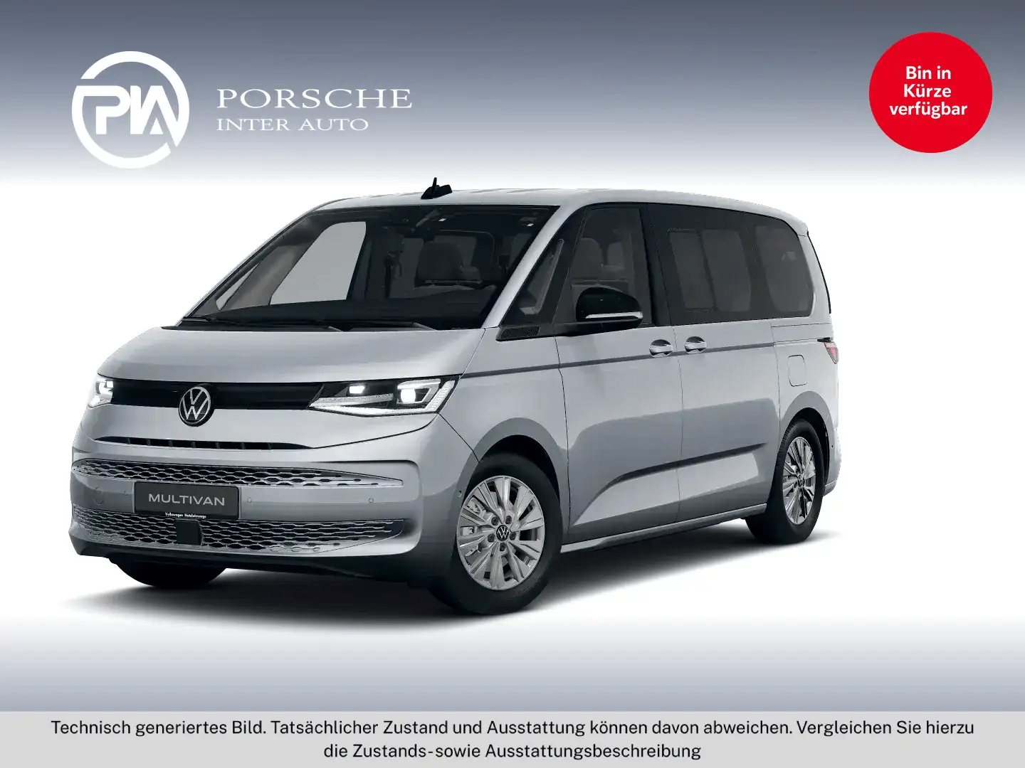 Volkswagen T7 Multivan VW T7 Multivan Business eHybrid 180 kW 4MOTION Silber - 1