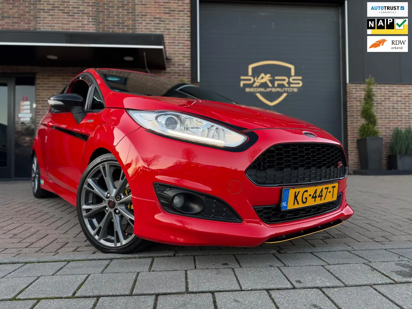 Ford Fiesta 1.0 EcoBoost ST Line zeer nette!! Rouge - 1