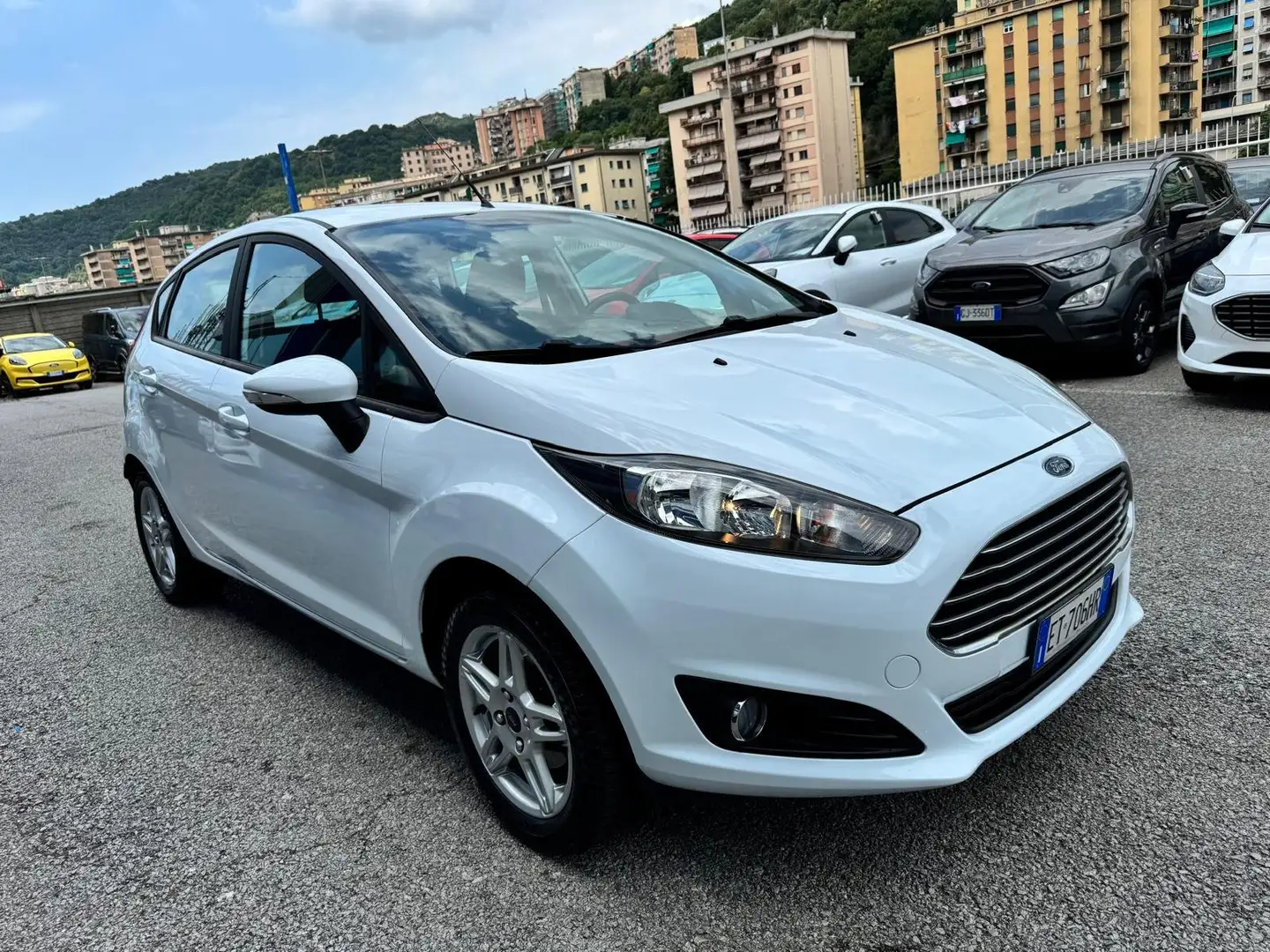 Ford Fiesta Fiesta VI PLUS 5p 1.0 80cv Bianco - 2