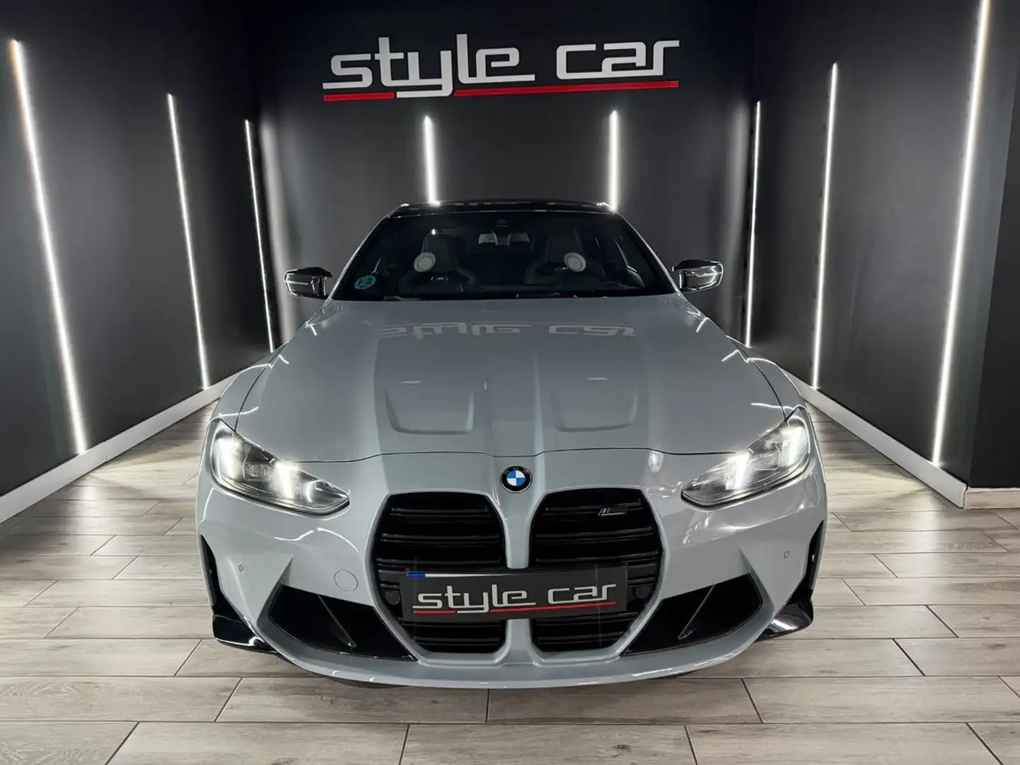 BMW M4 Coupé Competition M xDrive Gris - 2