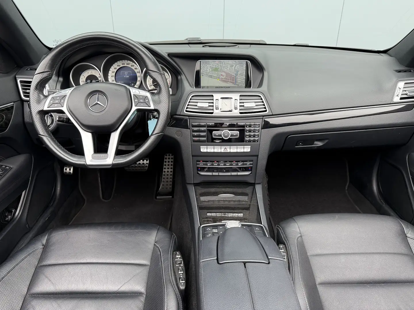 Mercedes-Benz E 200 Cabrio Prestige AMG/Camera/Stoelv. Gris - 2