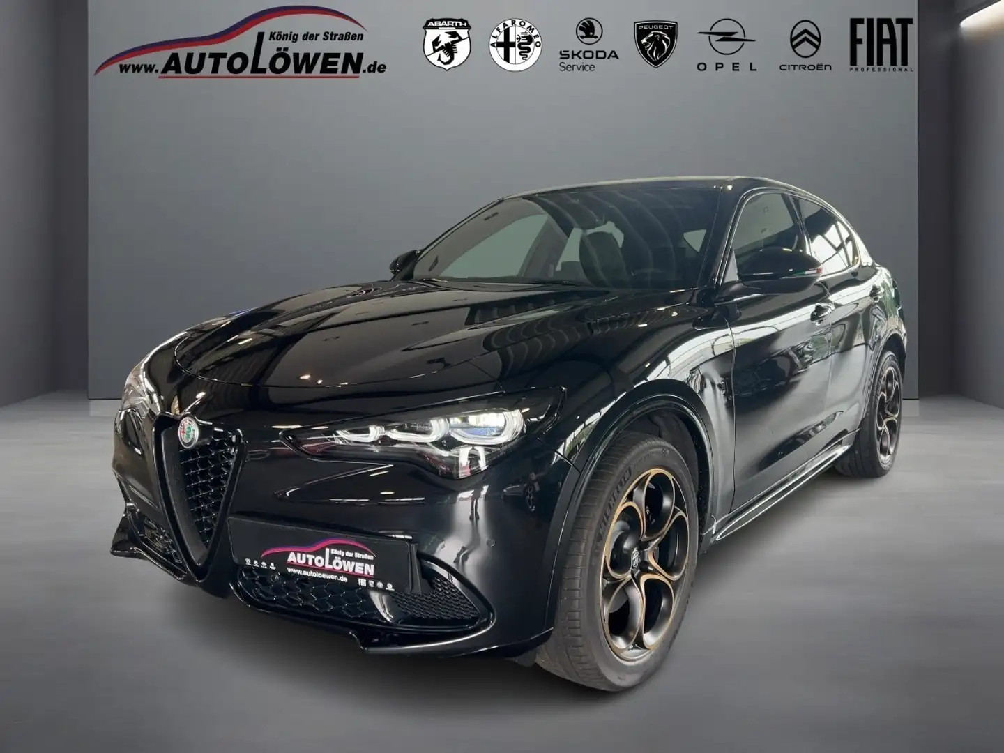 Alfa Romeo Stelvio 2.0 Turbo 16V Intensa Q4 (EURO 6e) Noir - 1