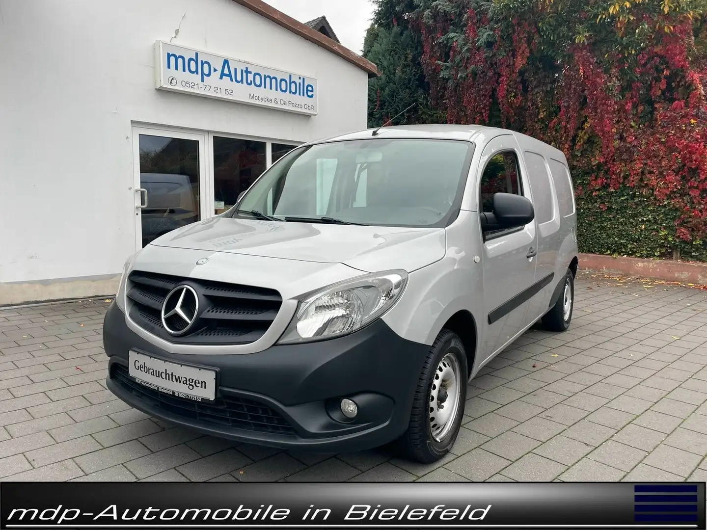 Mercedes-Benz CITAN KASTEN 109 CDI *EXTRALANG*KLIMA*EURO6* Silber - 1