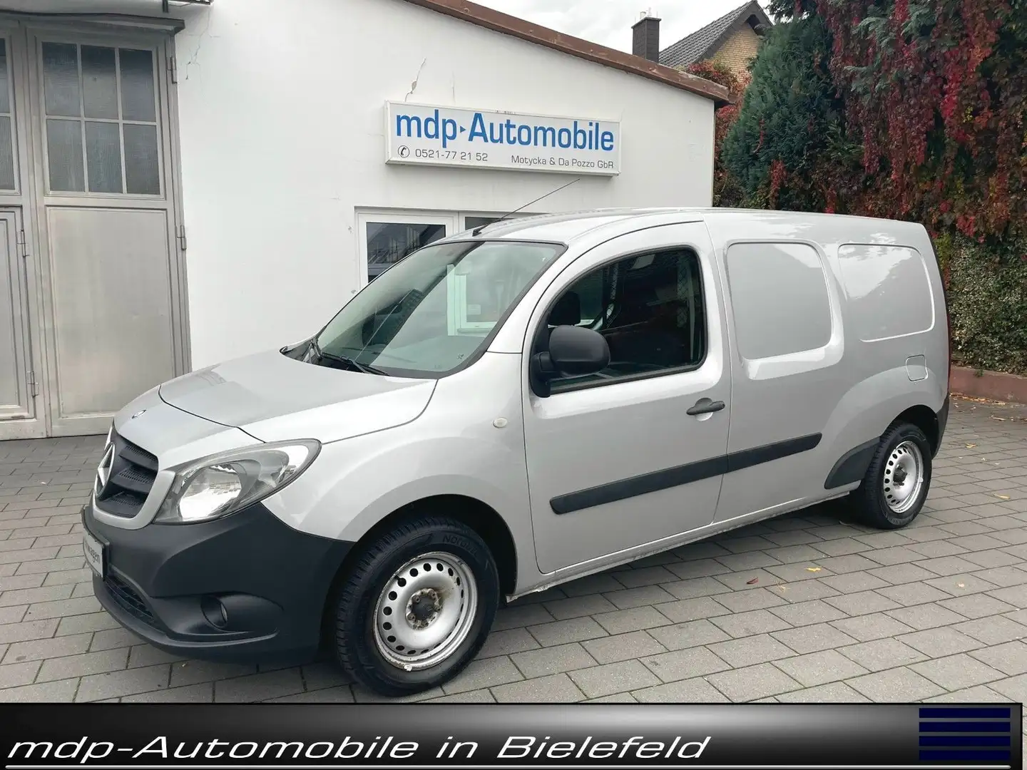 Mercedes-Benz CITAN KASTEN 109 CDI *EXTRALANG*KLIMA*EURO6* Silber - 2