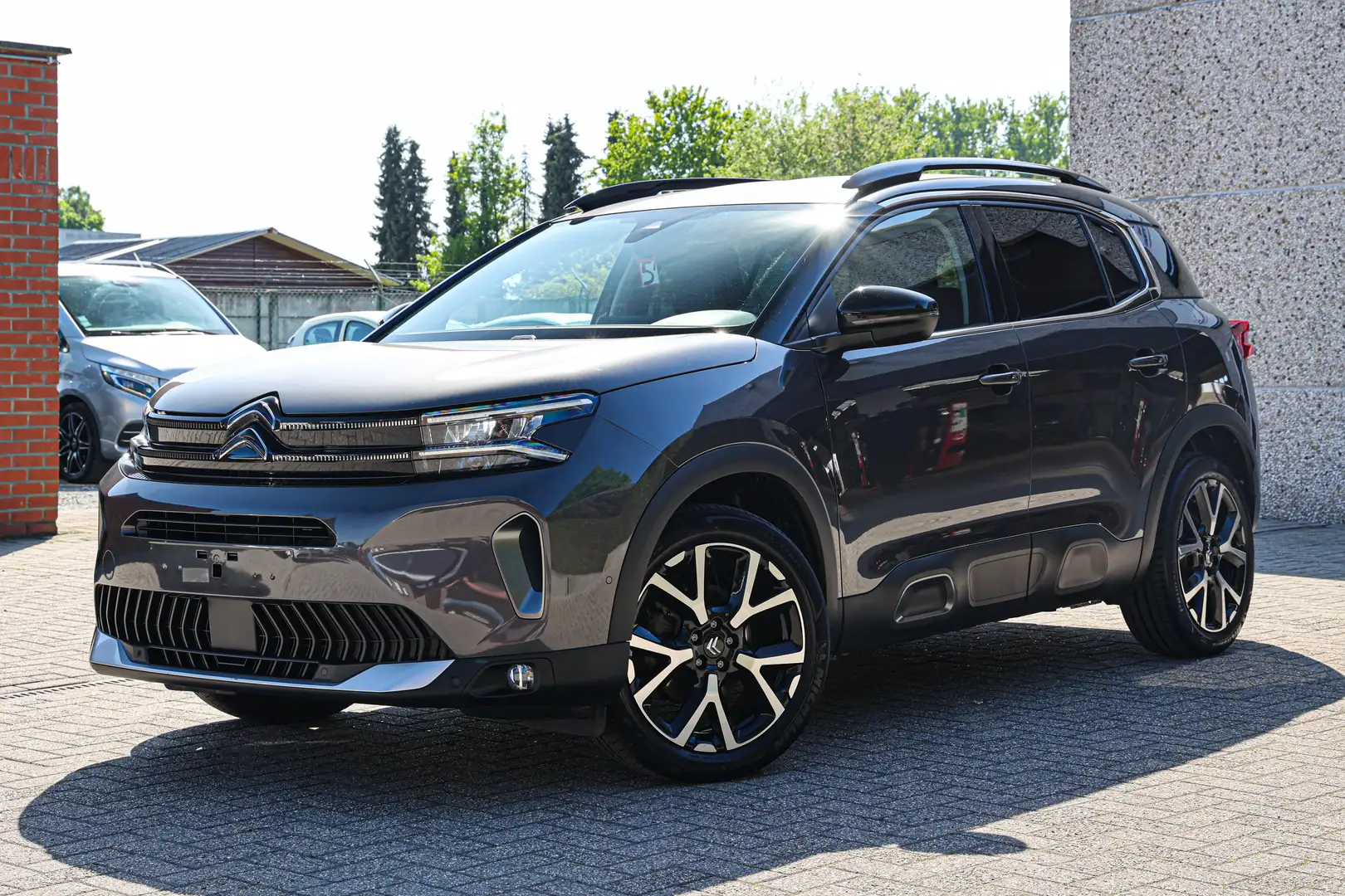 Citroen C5 Aircross SHINE-UITVOERING*AUTOMAAT*CAMERA*HALF-LEDER* Gris - 1
