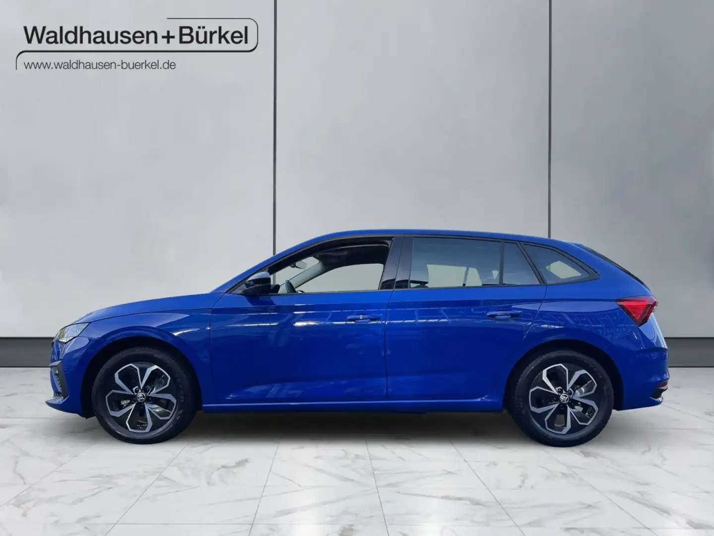 Skoda Scala 1.5 TSI Selection *R.KAM *ACC Klima Navi Blauw - 2
