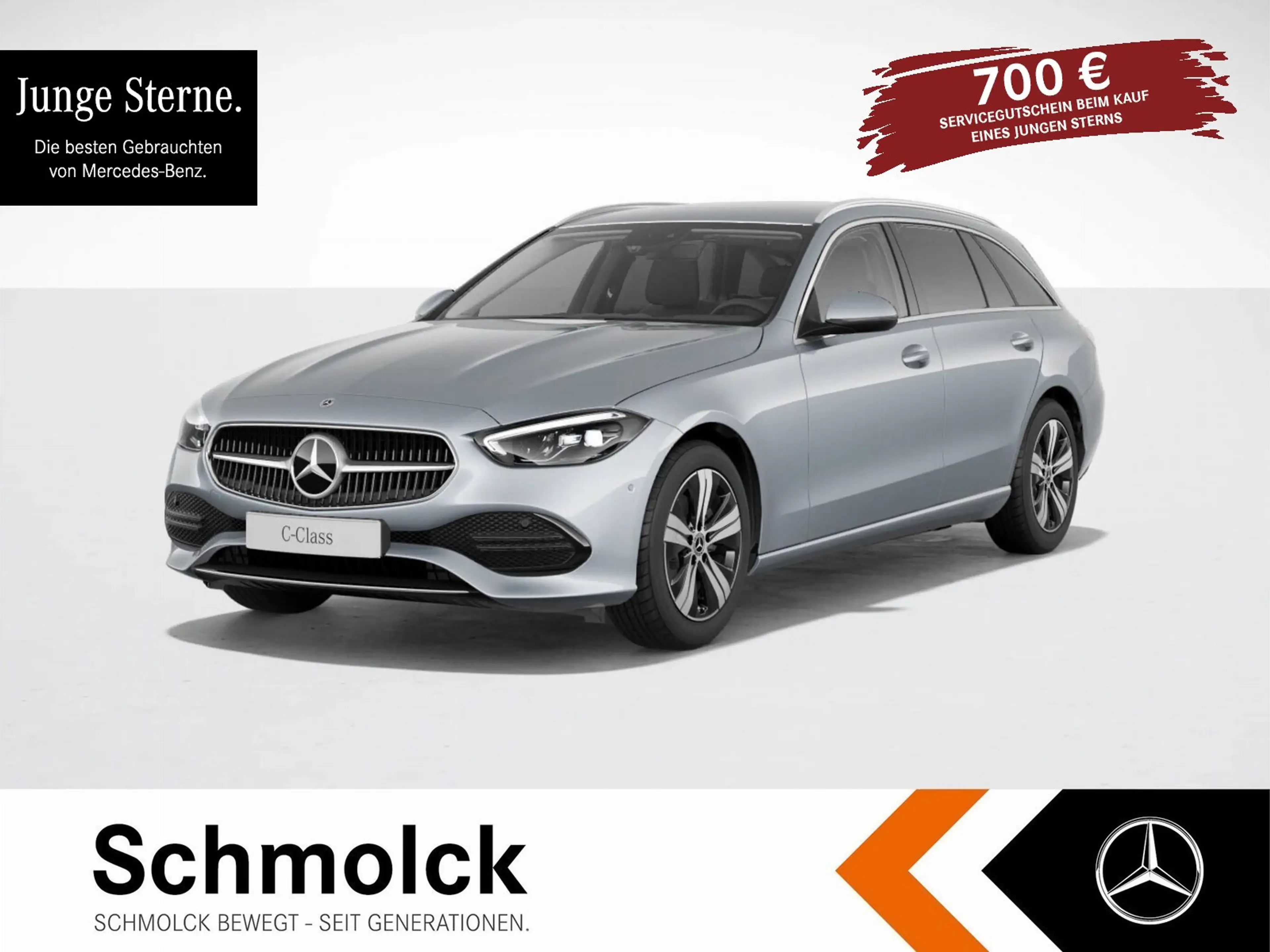 Mercedes-Benz C 180 T AVANTG+9G+LED+MBUX+AHK+ASSIS+SPUR+TOTW++