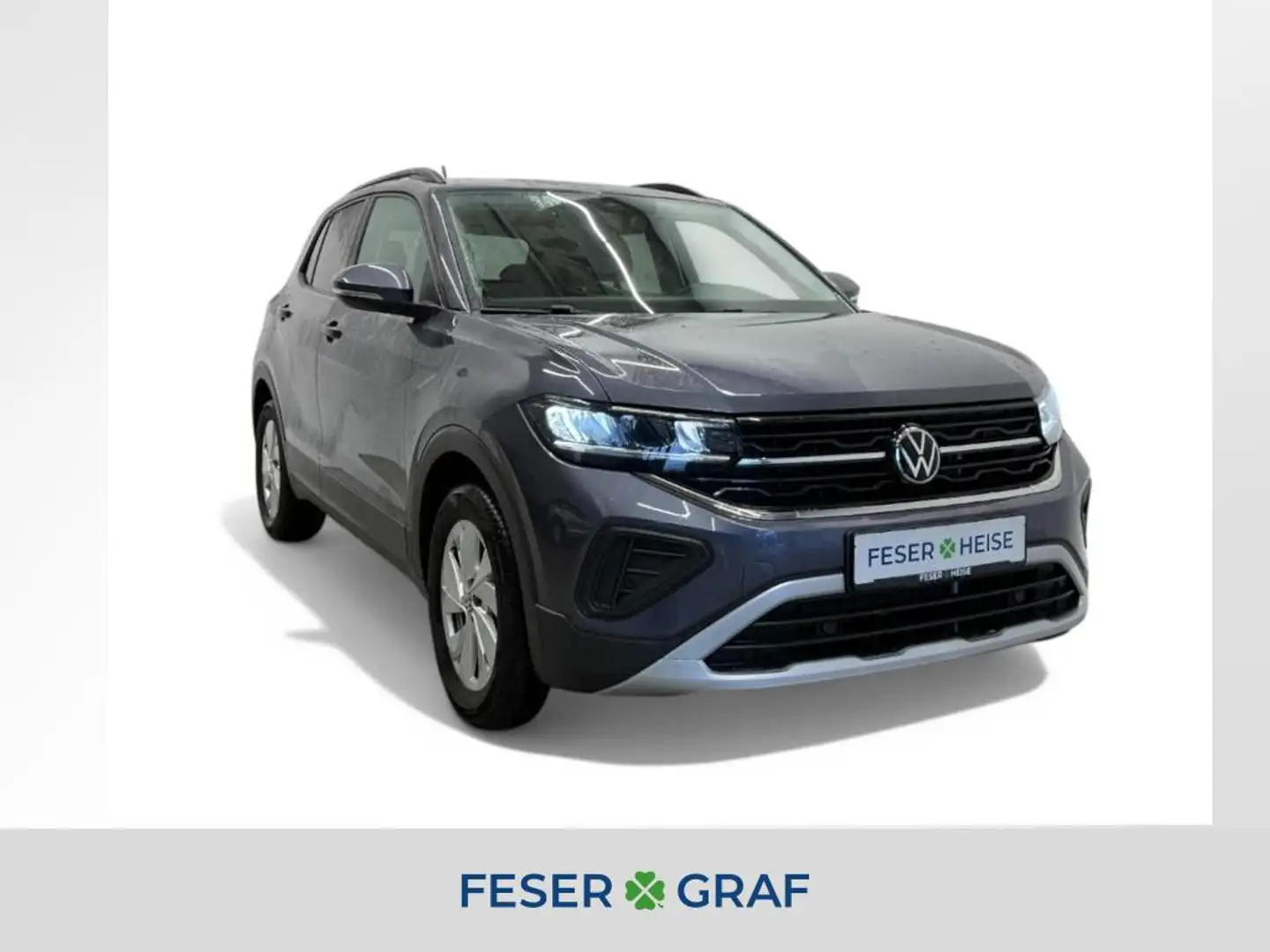 Volkswagen T-Cross Life 1.0 TSI LED/Rear View/Sitzhzg./Navi/Klima Grau - 1