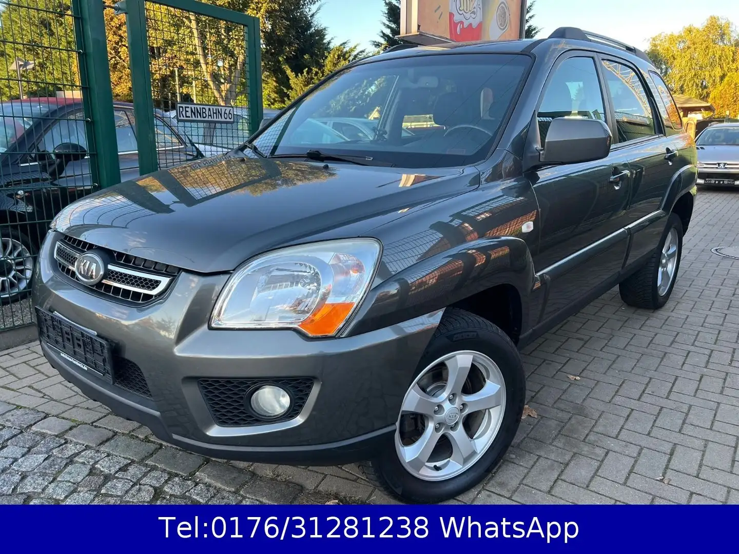 Kia Sportage EX 4WD !! Klima-Leder !! Grau - 2