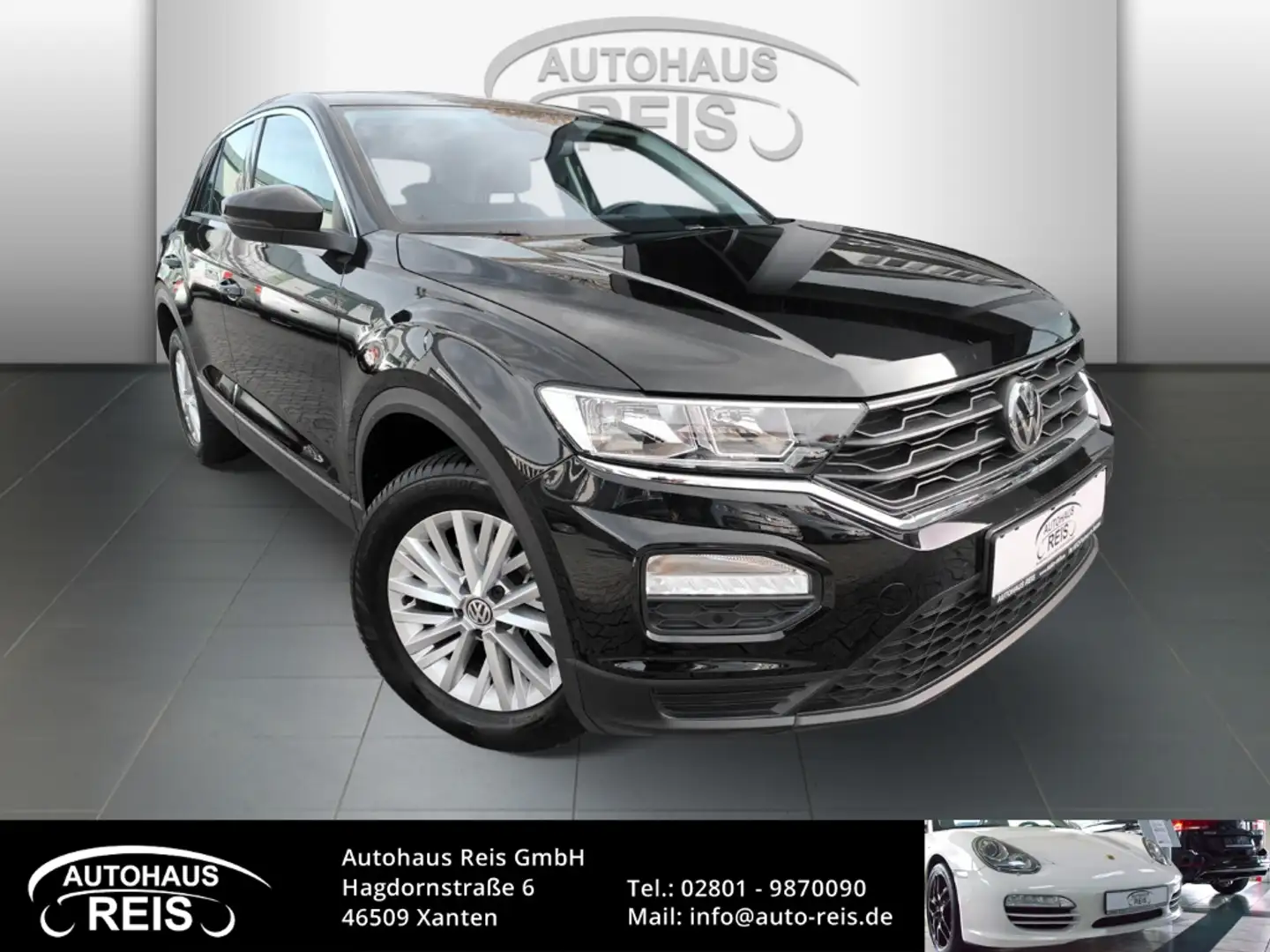 Volkswagen T-Roc AppConnect Sitzheizung Spurhalteassistent Climatr Schwarz - 1