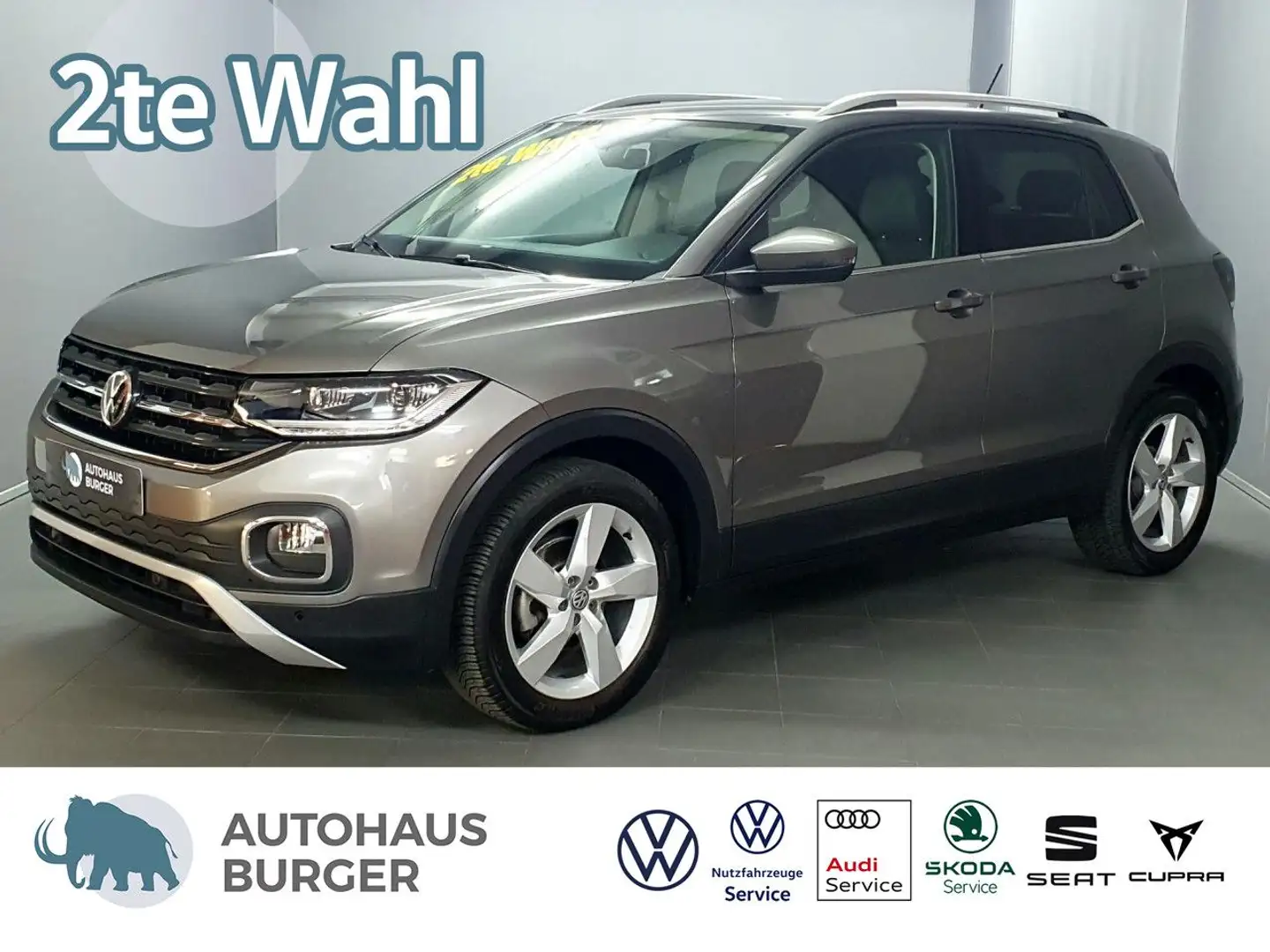 Volkswagen T-Cross Style 1.0TSI DSG 2te Wahl/ACC/Navi/LED Gris - 1