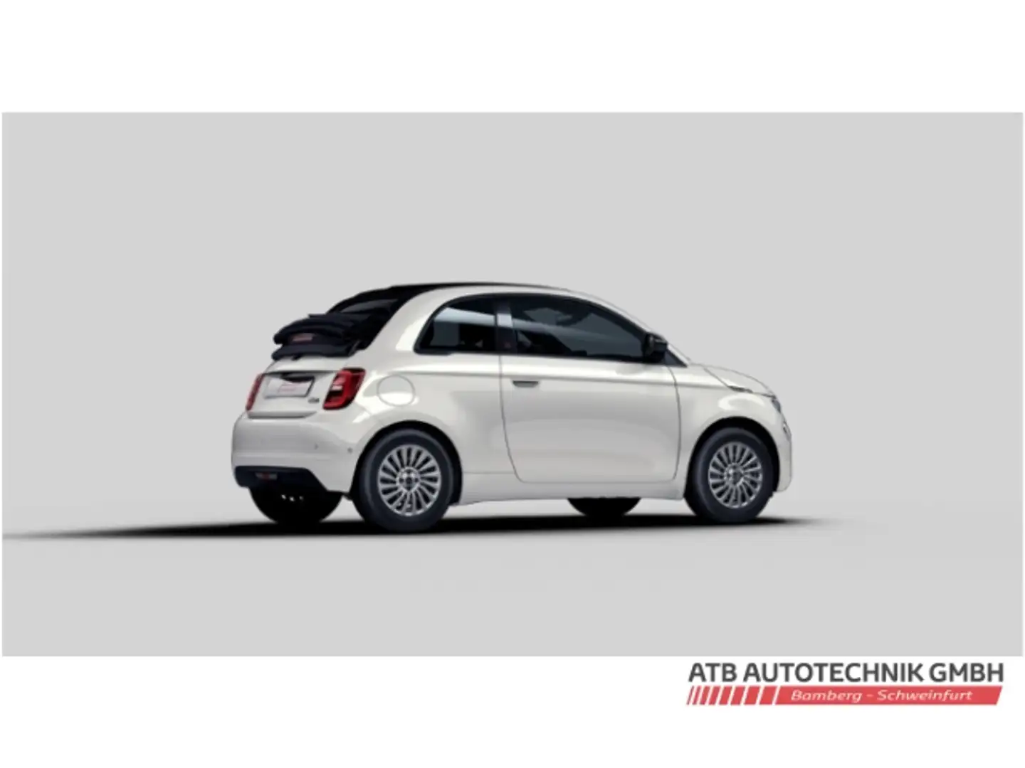 Fiat 500e Cabrio 23,8 kWh RED Komfort-Paket Apple CarPlay PD Weiß - 2