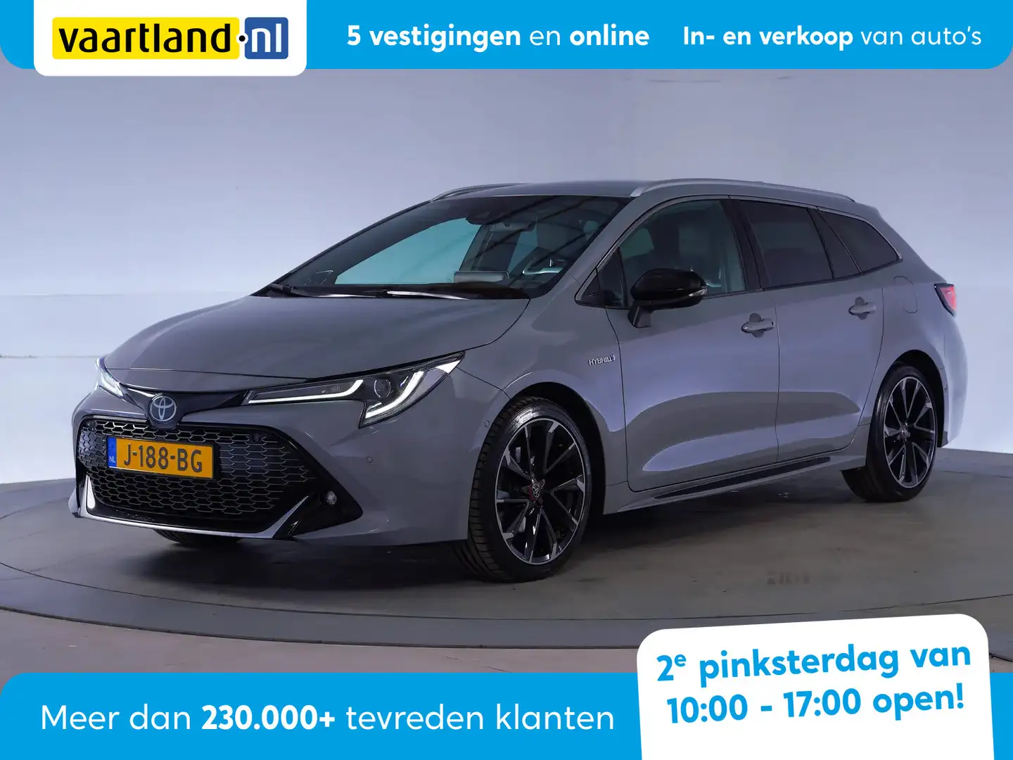 Toyota Corolla 2.0 Hybrid Business GR-Sport Aut. [ Navi JBL Adapt Gris - 1