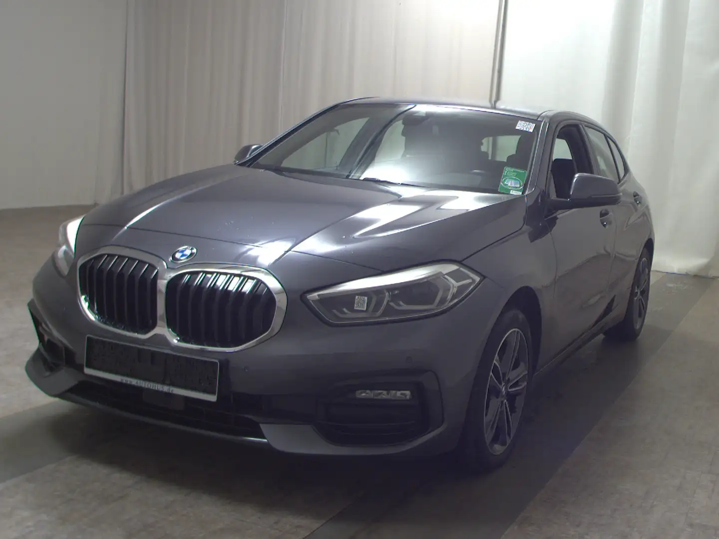 BMW 120 dA Sport-Line T-Leder Navi LC Prof. LED AHK Grau - 2
