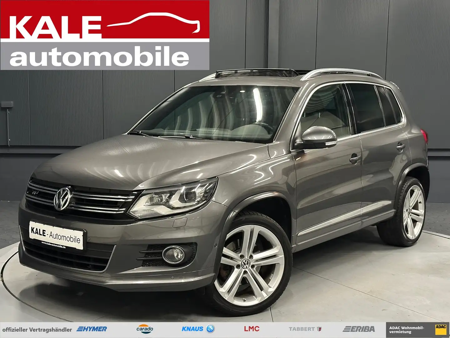 Volkswagen Tiguan 2.0 TDI R-Line 4Motion *19Zoll*PANORAMA*DCC*Bi-XEN Grijs - 1