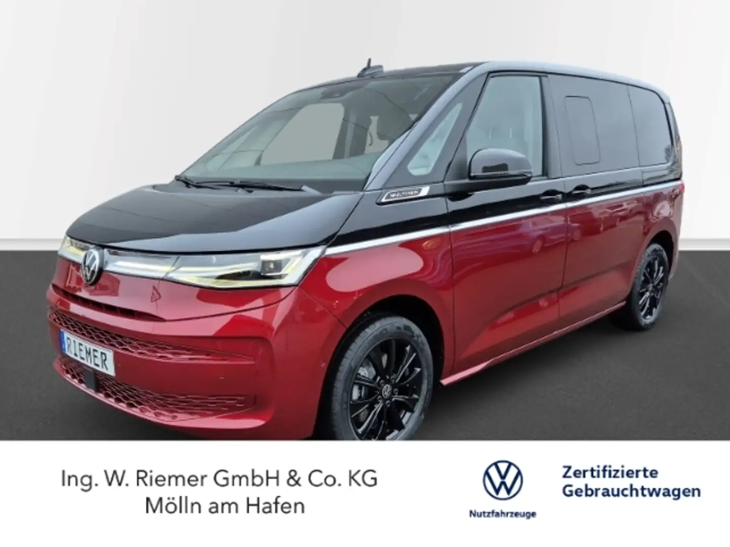 Volkswagen T7 Multivan Style 2,0l TSI DSG Massage AHK ACC Schwarz - 1