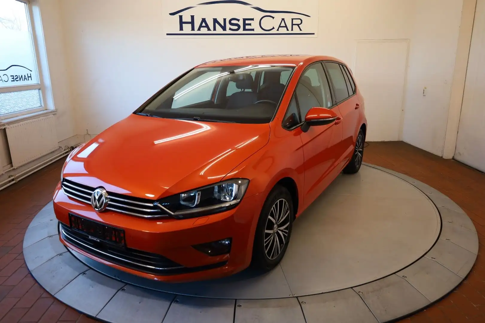 Volkswagen Golf Sportsvan Allstar/ Navi/PDC/AHK/Garantie ! Orange - 2