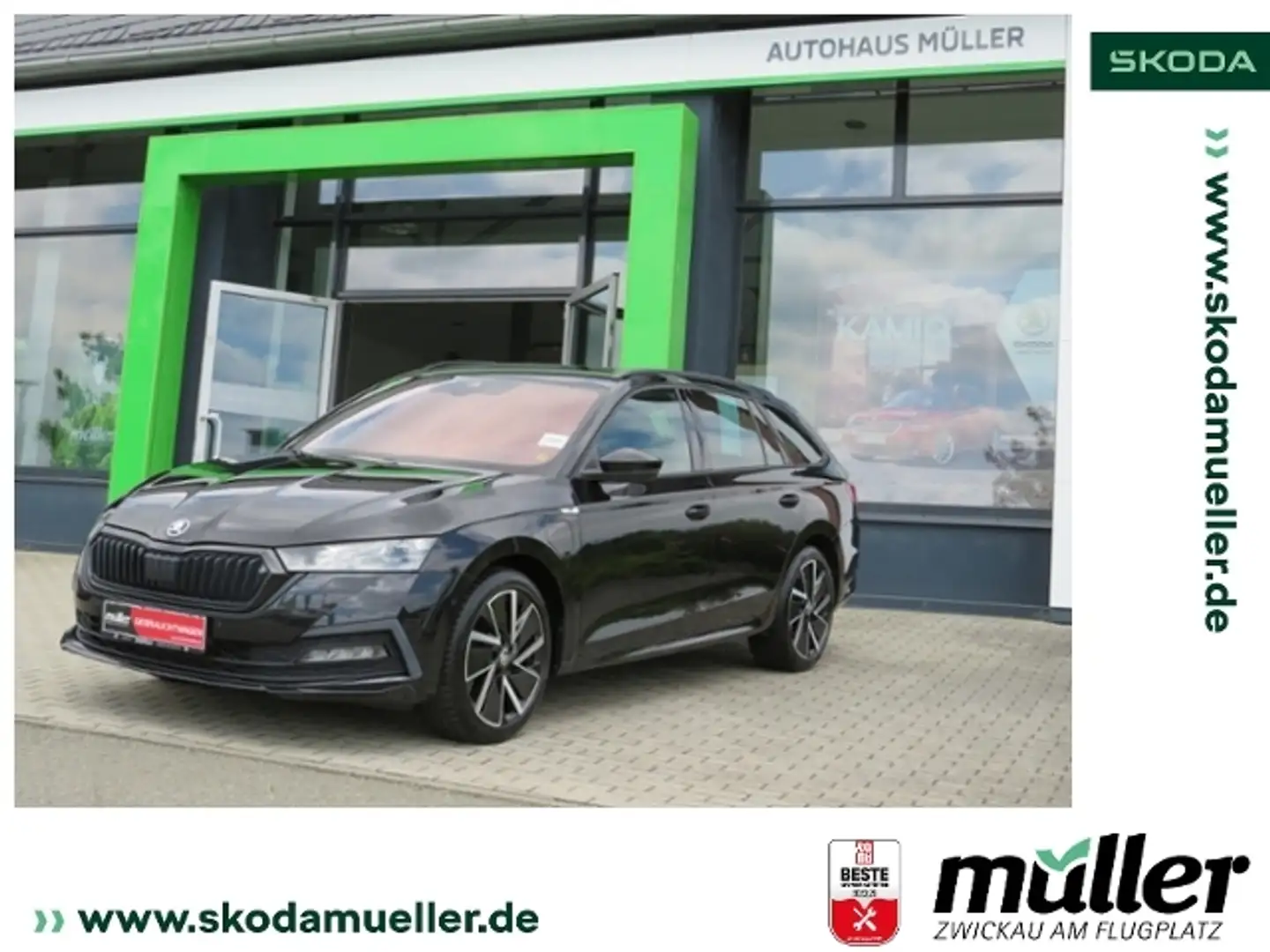 Skoda Octavia Combi Sportline iV 110kW DSG beh. FS Nero - 1