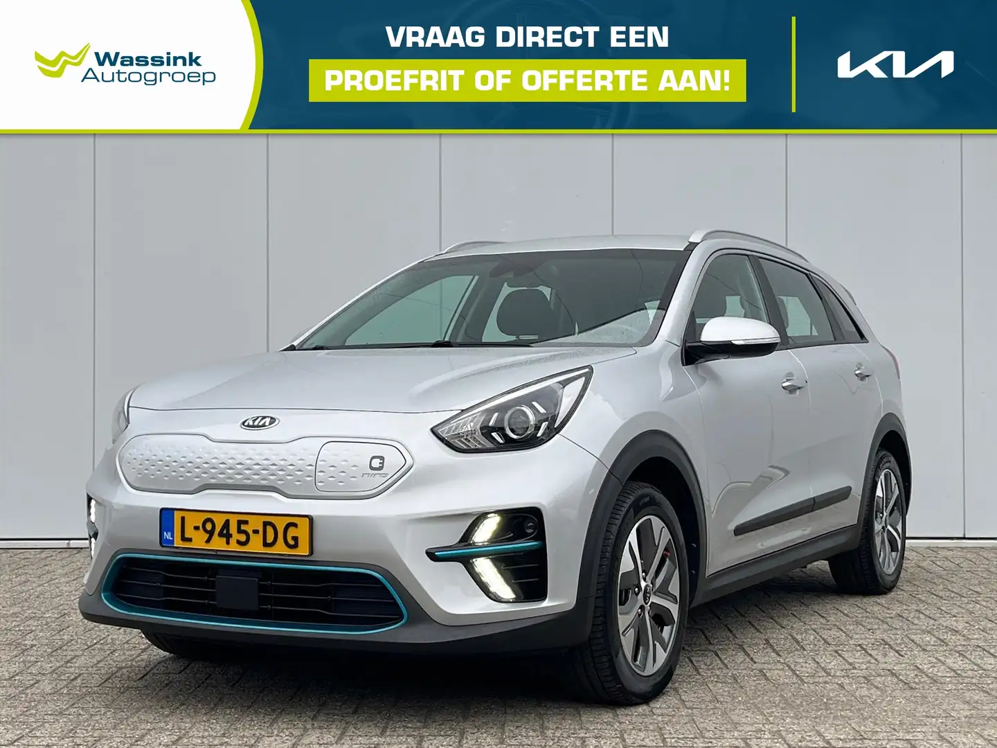 Kia e-Niro 64kWh 204pk Aut DynamicLine | Lane Assist | Adapti Gris - 1