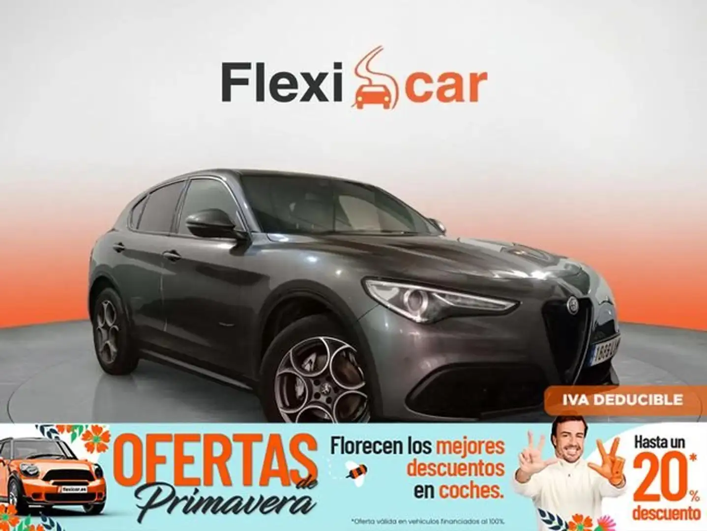 Alfa Romeo Stelvio 2.2 Diesel 140kW (190cv) SPRINT AWD Gris - 1