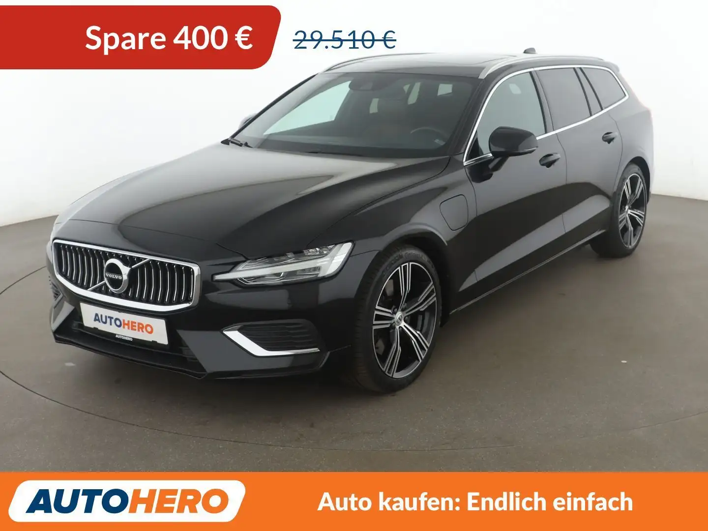 Volvo V60 2.0 T8 Plug-in Hybrid Inscription AWD Aut.*LED* Schwarz - 1