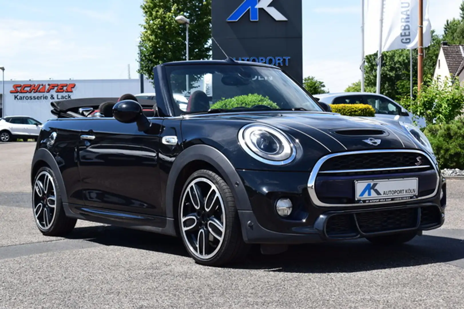 MINI Cooper Cabrio S *JCW*Chilli-Paket*Head-Up*H&K*Navi* Noir - 1
