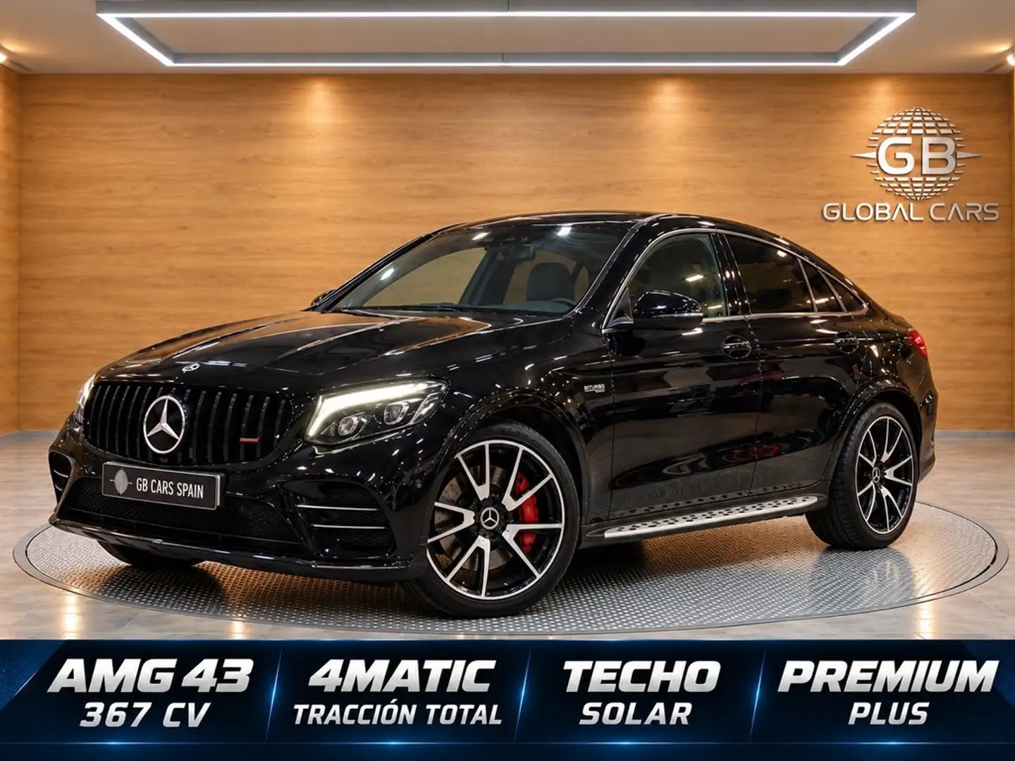 Mercedes-Benz GLC 43 AMG Mercedes-AMG 4MATIC Negro - 1