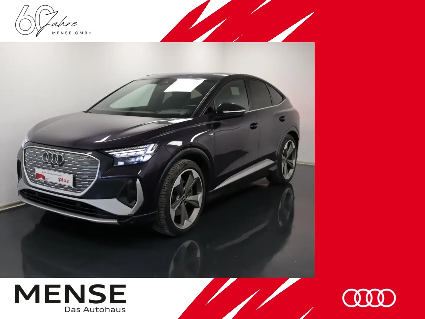 Audi Q4 e-tron Q4 Sportback e-tron 40 S line |Matrix|Pano|ACC Fialová - 1