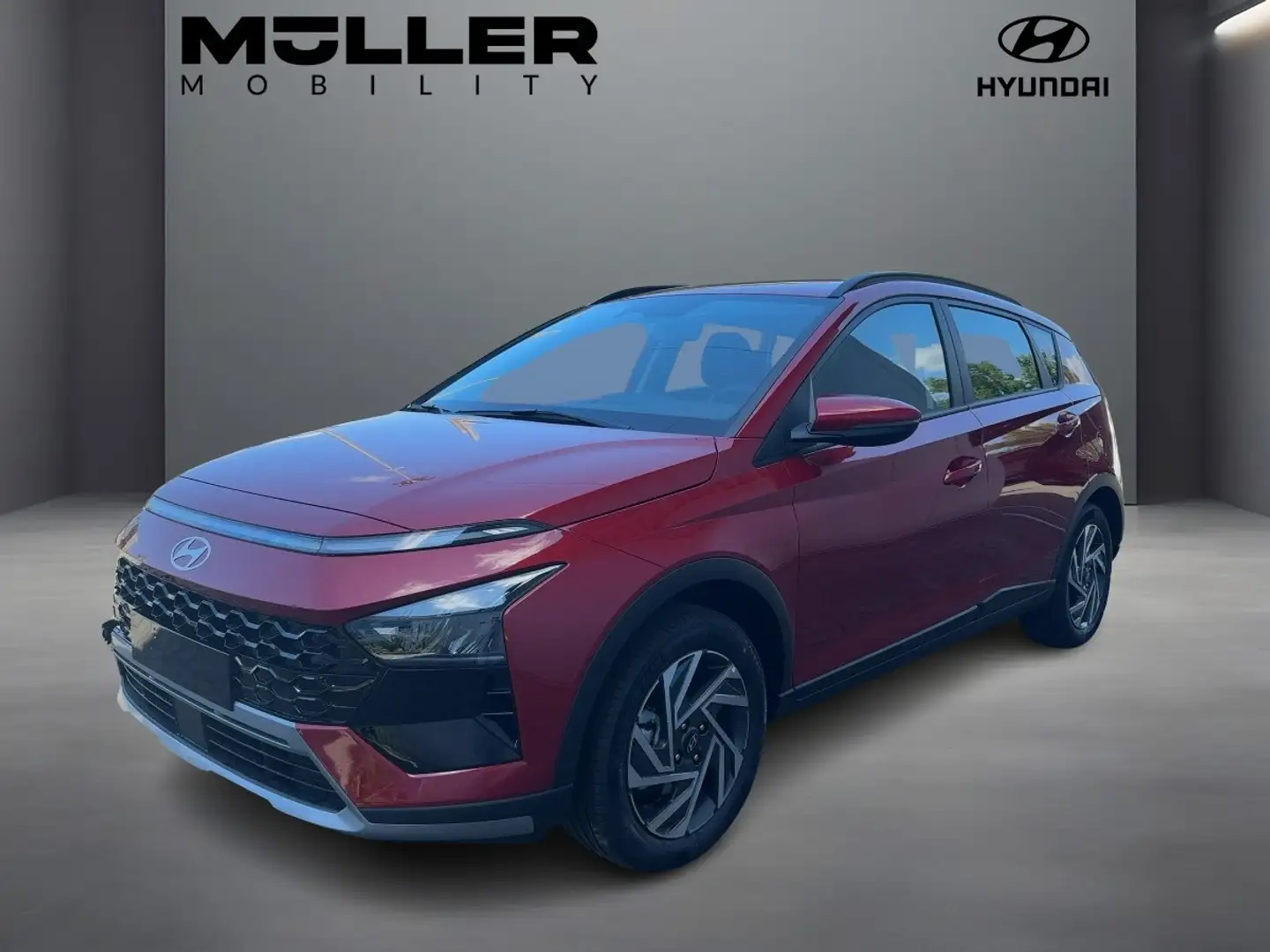 Hyundai BAYON 1.0 T-GDI Trend CarPlay|Sitzhz|Kam|LED|LMF Rot - 1