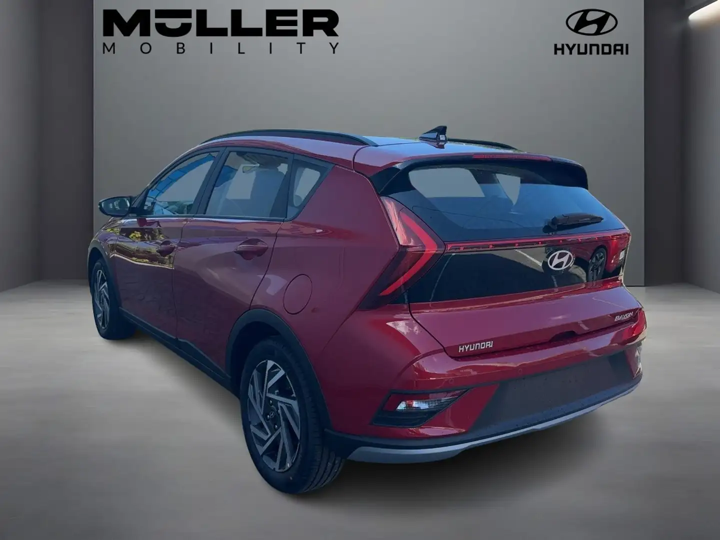 Hyundai BAYON 1.0 T-GDI Trend +Wide+LED+Navi+Cam+PTS+SHZ Rosso - 2