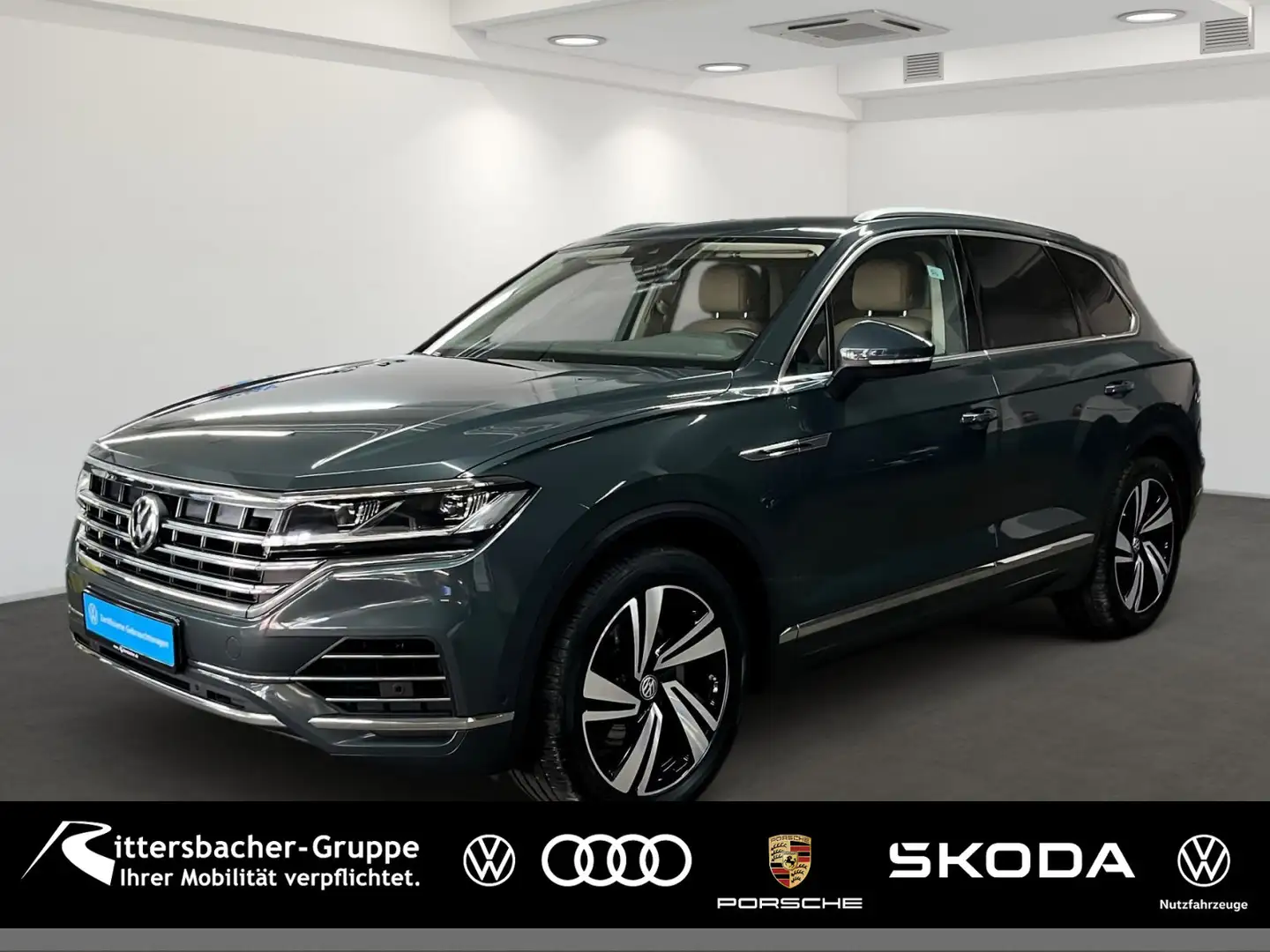 Volkswagen Touareg Atmosphere 4M TDI V6 AHK AssistenzPlusPa Groen - 1