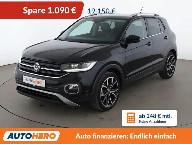 2021 Volkswagen T-Cross in Black for sale